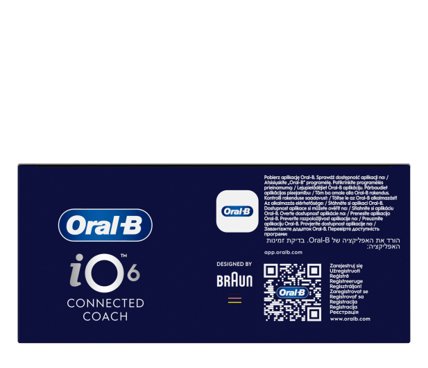 Oral-B Szczoteczeka magnetyczna iO6 Duo (biała + różowa) - 1519318 - zdjęcie 7